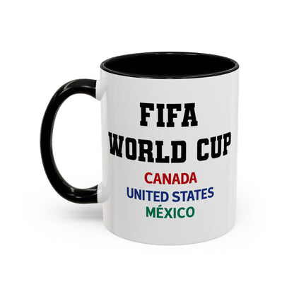 FIFA World Cup 2026 Mug, USA Canada Mexico Soccer Cup, Trophy Logo Coffee Mug, Football Fan Gift, Match Day Cup, Sports Lover Gift