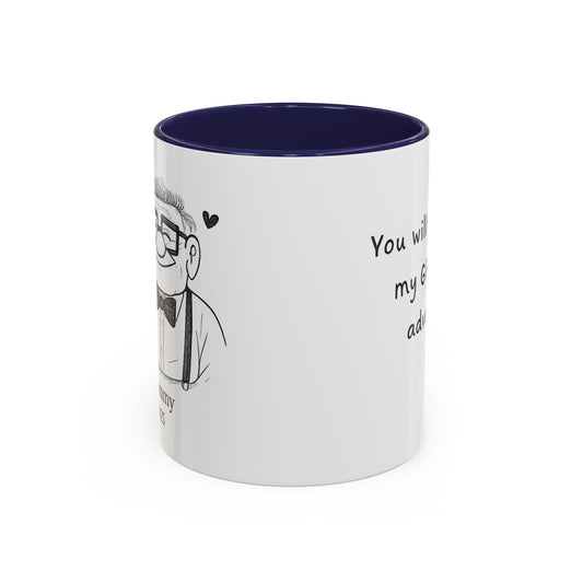 You're My Greatest Adventure Coffee Cup, Custom Line Drawing Couple Mug, Anniversary Gift For Husband Wife, Engagement Gift, Valentine's Day