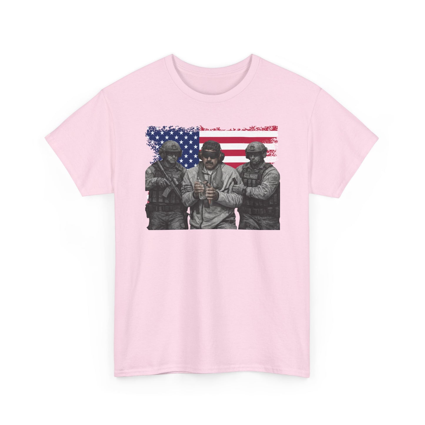 American Flag Soldiers T-Shirt | Patriotic Military Graphic Tee | Veteran Pride Shirt, USA Freedom Apparel Gift