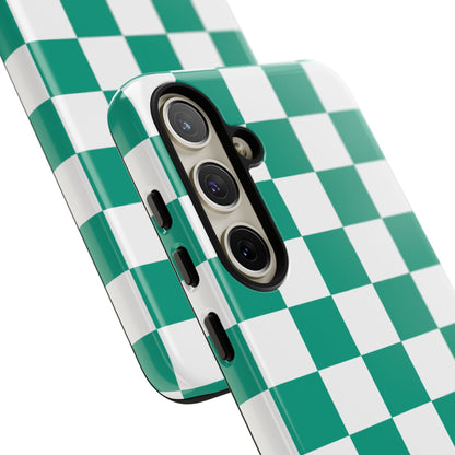 Checkerboard Phone Case | Samsung Galaxy S25, S25 Plus, S24, S24 Plus, S24 Ultra, S23 S22, S22 Plus S21 Ultra, S21 FE, S20+ Tough Cases