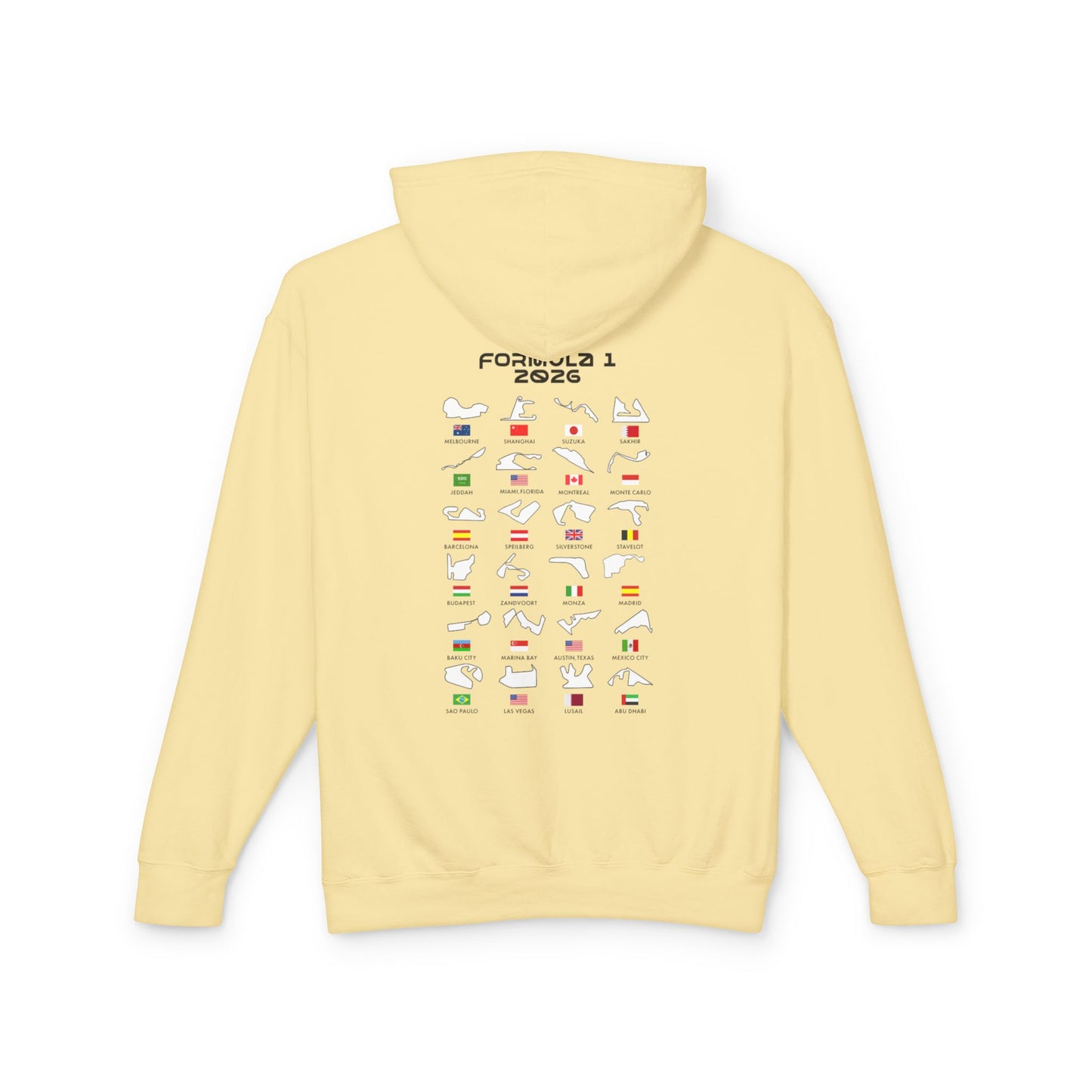 Formula 1 2026 Hoodie, F1 Race Circuits Sweatshirt hoodie, Motorsport Fan Hoodie, Racing Team Gift, Retro F1 Icons Hoodie