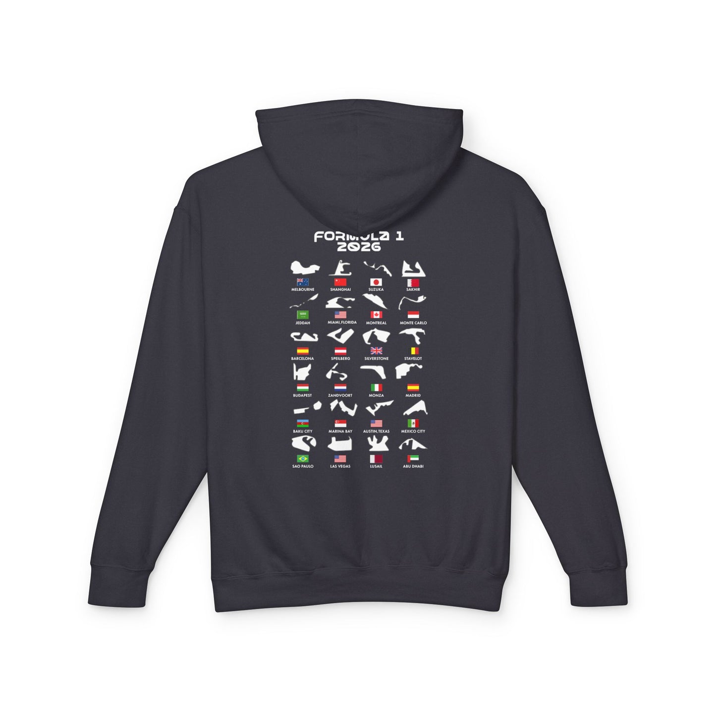 Formula 1 2026 Hoodie, F1 Race Circuits Sweatshirt hoodie, Motorsport Fan Hoodie, Racing Team Gift, Retro F1 Icons Hoodie