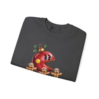 Festive Crewneck Sweatshirt, Christmas Gift, Holiday Apparel, Cozy Winter Wear, Casual Sweater, Fun Graphic Sweatshirt