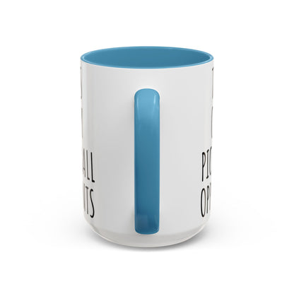 Tears of My Pickleball Opponents Mug, Funny Pickleball Gift for Players, Grandma & Grandpa | 11oz 15oz Ceramic Accent Coffee Cup