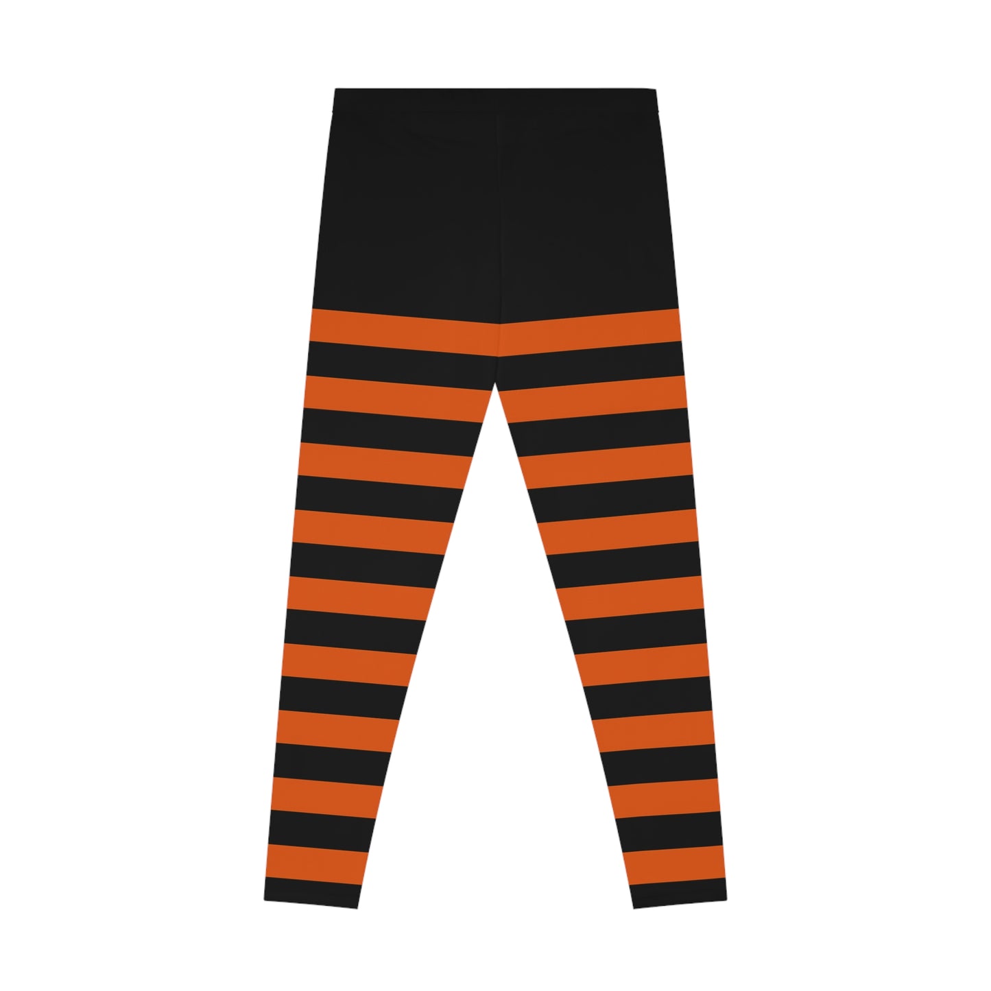 NEXTGRADE, Halloween Striped Leggings, Comfortable Workout Gear, Trendy Fashion, Fall Apparel, Perfect for Cozy Nights
