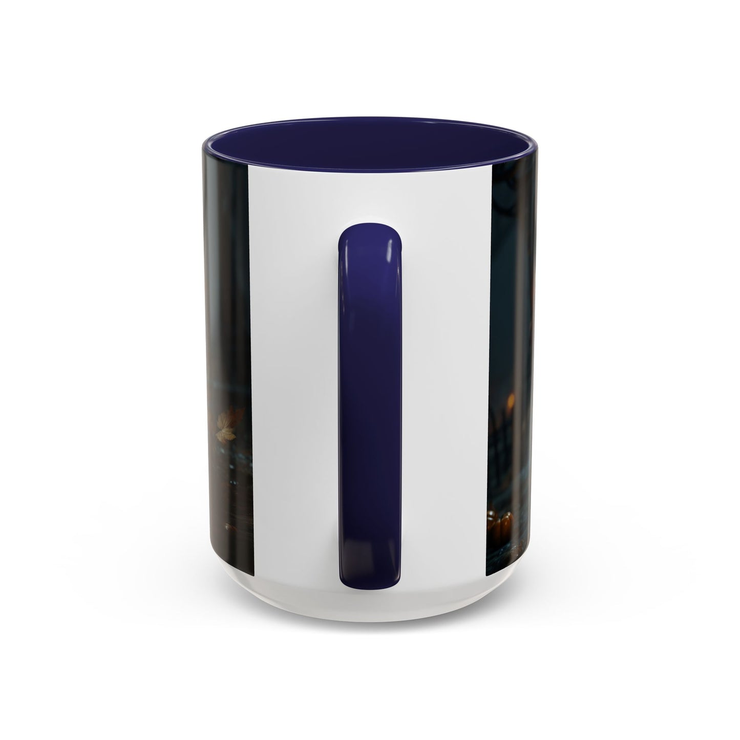 Halloween Pumpkin Accent Coffee Mug, Spooky Decor for Fall, Perfect Gift for Halloween Lovers, Seasonal Drinkware, Gift for Halloween Day