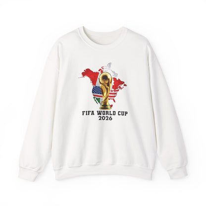 World Cup 2026 Trophy Sweatshirt, USA Soccer Crewneck, Football Fan Pullover, Vintage Soccer Graphic, Match Day Gift