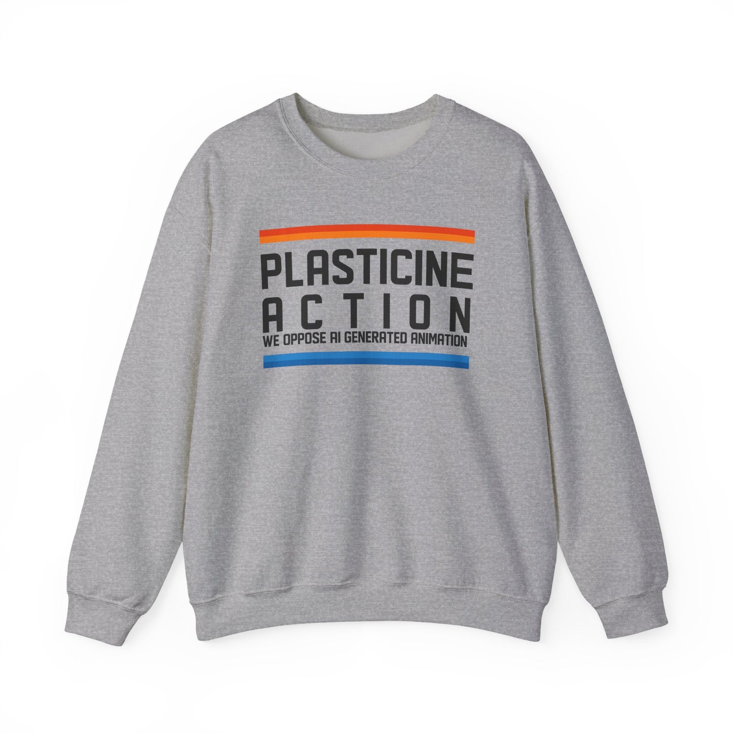 PLASTICINE ACTION  Sweatshirt, Sava Gaza, Perfect Gift for Animation Enthusiasts, Casual Wear, Unique Statement