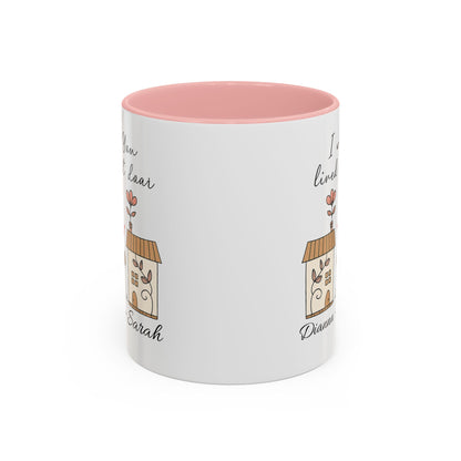 I Wish You Lived Next Door Mug, Christmas Gift for Best Friend, Long Distance Friendship Mug, Valentine's Day Gift for Her, Miss You Gift