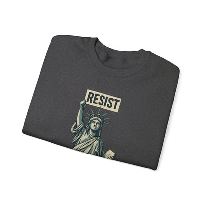 Statue of Liberty Resist Hands Off! Sweatshirt | Resist Hands Off Sweatshirt | Womens Rights Equality Sweater | Social Justice Activism Gift