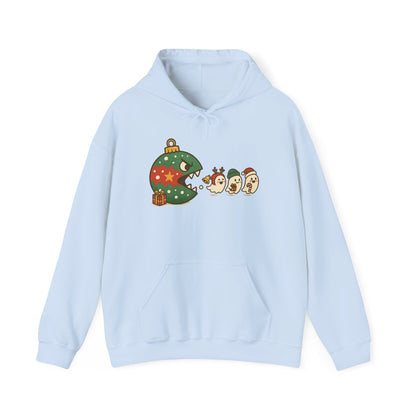 Funny Hooded Sweatshirt, Holiday Sweatshirt, Cozy Winter Apparel, Christmas Gift, Unisex Sweatshirt, Seasonal Fashion, Cute Hoodie