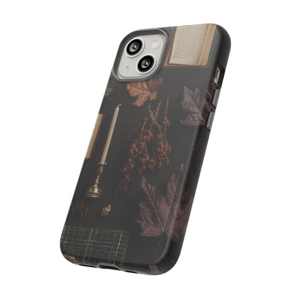 Floral Nature Phone Case, Tough Phone Case for Fall Decor, Phone Case for iPhone and Samsung, Stylish Protective Cover for iPhone