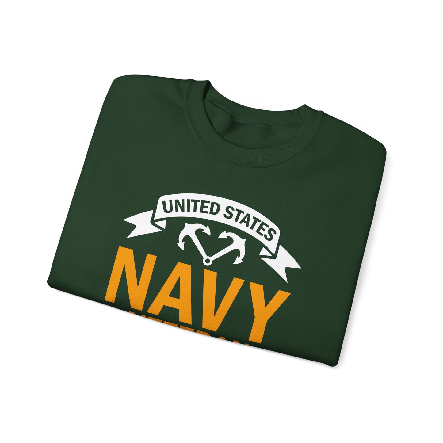 Navy Veteran Crewneck Sweatshirt, Military Pride Sweater,  Gift for Veterans, Retirement Gift, Casual Comfort Wear, Gift for mom