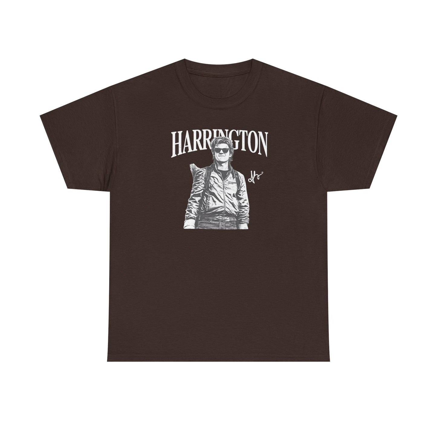 Harrington Graphic Tee Shirt | Vintage Pilot Photo T-Shirt | Retro Biker Aesthetic Top, Unisex Streetwear Gift