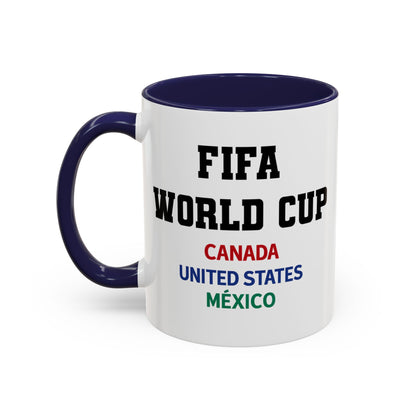 FIFA World Cup 2026 Mug, USA Canada Mexico Soccer Cup, Trophy Logo Coffee Mug, Football Fan Gift, Match Day Cup, Sports Lover Gift