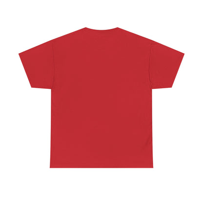 Santa Soccer Heavy Cotton Tee, Fun Holiday Shirt, Christmas Party, Gift for Him/Her, Festive Clothing, Casual Wear, Gift for her
