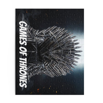 Game of Thrones Iron Throne Puzzle | 120 252 500 Piece Dark Fantasy Puzzle, Cinematic Throne Illustration, Gift for Fans & Collectors