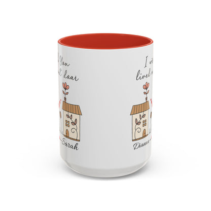 I Wish You Lived Next Door Mug, Christmas Gift for Best Friend, Long Distance Friendship Mug, Valentine's Day Gift for Her, Miss You Gift