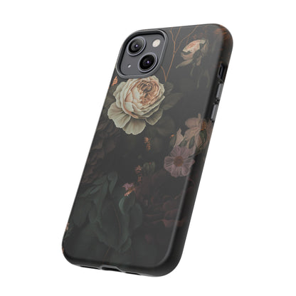 Floral Phone Case For iPhone And Samsung, Tough Cases, Flower Design, Stylish Protection, Gift for Her, Nature Lovers Accessory, Floral Gift