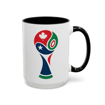 FIFA World Cup 2026 Mug, USA Canada Mexico Soccer Cup, Trophy Logo Coffee Mug, Football Fan Gift, Match Day Cup, Sports Lover Gift