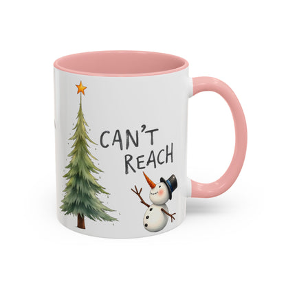 Personalized Holiday Coffee Mug, Cute Snowman Design, Winter Drinkware, Festive Gift, Custom Name Mug, Christmas Day Gift