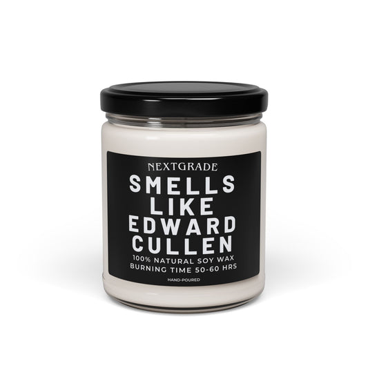 Smells Like Edward Cullen Scented Candle, Gift for Her, Celebrity Prayer Candle, Robert Pattinson Gift, Soy Wax Candle, 9 oz
