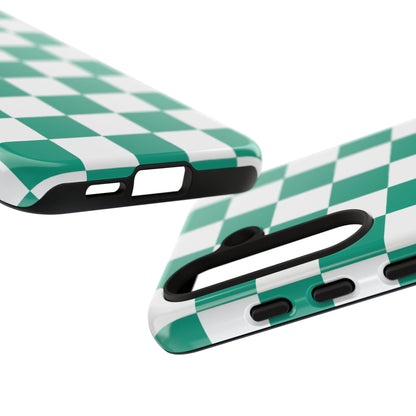 Checkerboard Phone Case | Samsung Galaxy S25, S25 Plus, S24, S24 Plus, S24 Ultra, S23 S22, S22 Plus S21 Ultra, S21 FE, S20+ Tough Cases