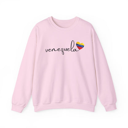 Venezuela Shirt with Heart Flag Design, Cute Minimalist Venezuela Shirt, Country Pride Travel Shirt, South America Gift Idea for Her