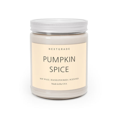 Pumpkin Spice Soy Candle, Halloween Candle, Halloween Gift, Cozy Home Decor, Fall Fragrance, Gift for Her, Hand-Poured Candle