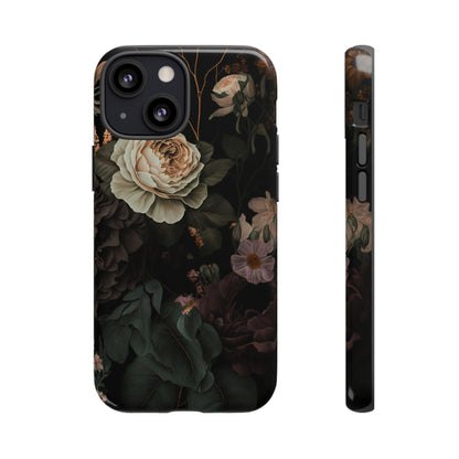 Floral Phone Case For iPhone And Samsung, Tough Cases, Flower Design, Stylish Protection, Gift for Her, Nature Lovers Accessory, Floral Gift