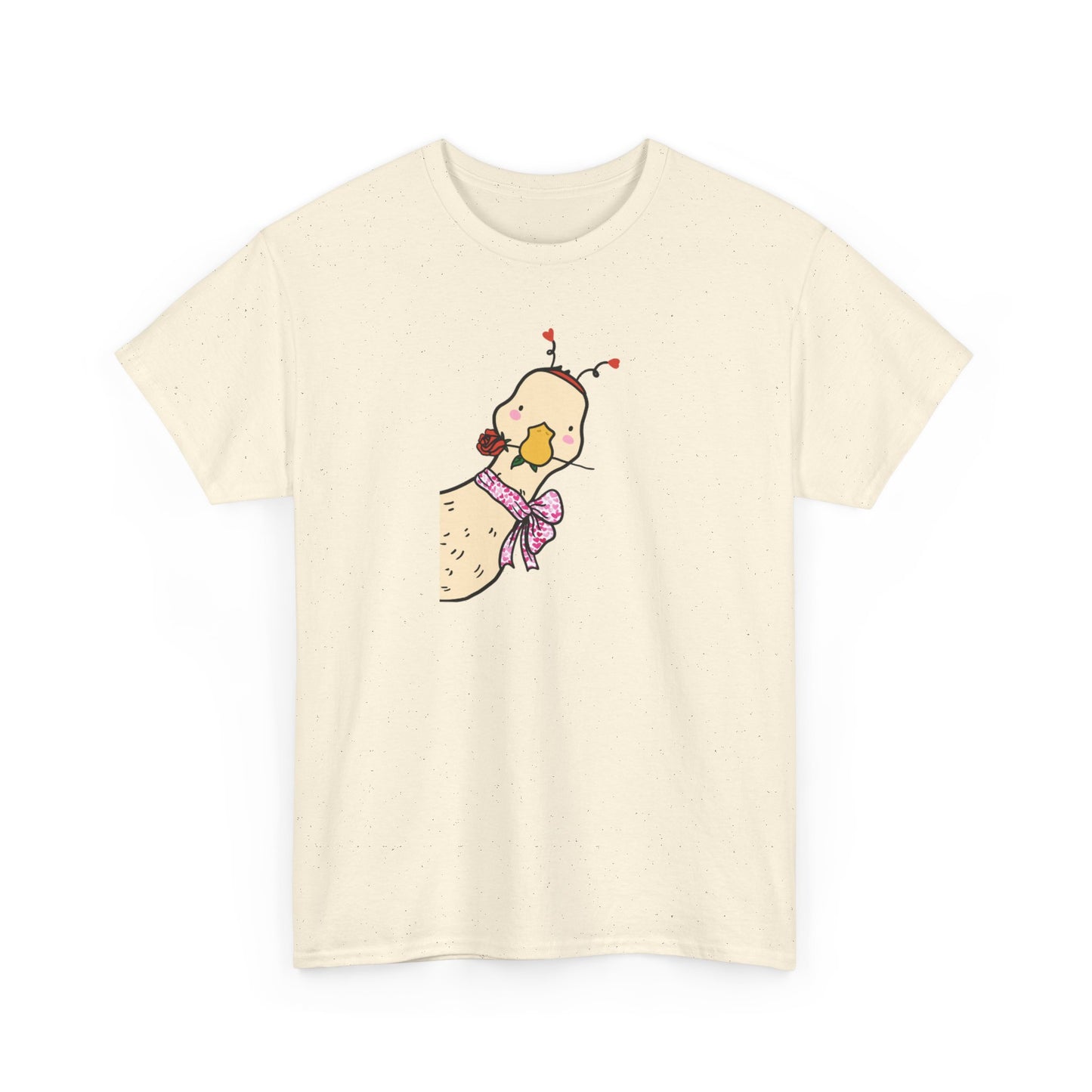 Cute Duck Shirt Kawaii Ducky Tee | Bow Duck T-Shirt | Cute Animal Top | Aesthetic Graphic Tee | Gift for Women Girls Teens