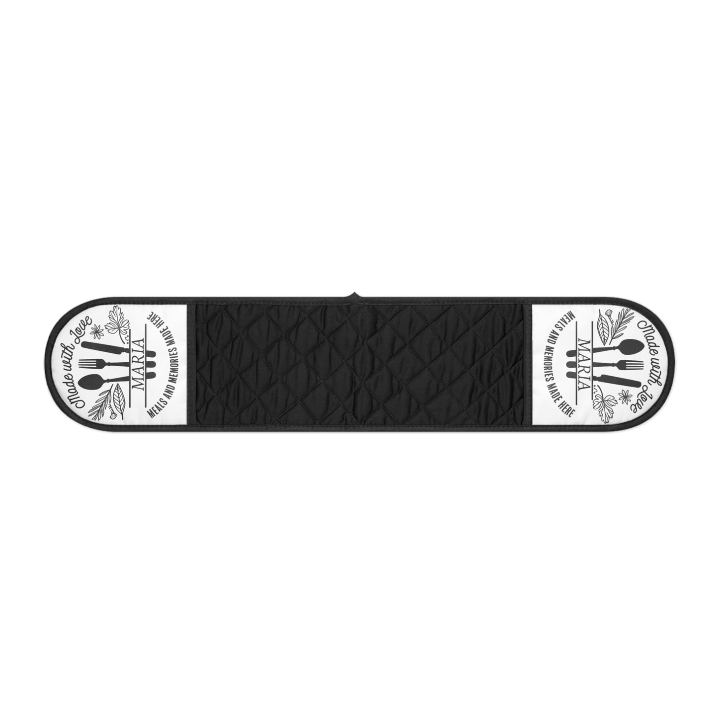 Kitchen Utensil Oven Mitts, Heat-Resistant Cooking Mitts, Slip-Resistant, Vintage Kitchen Gift