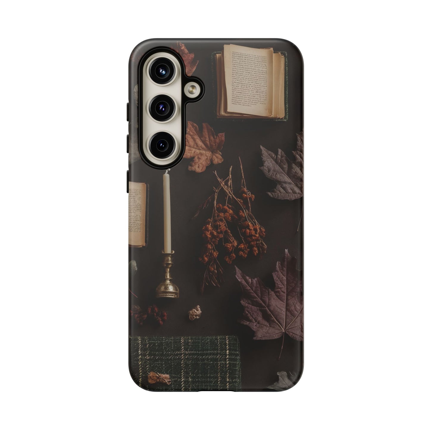 Floral Nature Phone Case, Tough Phone Case for Fall Decor, Phone Case for iPhone and Samsung, Stylish Protective Cover for iPhone