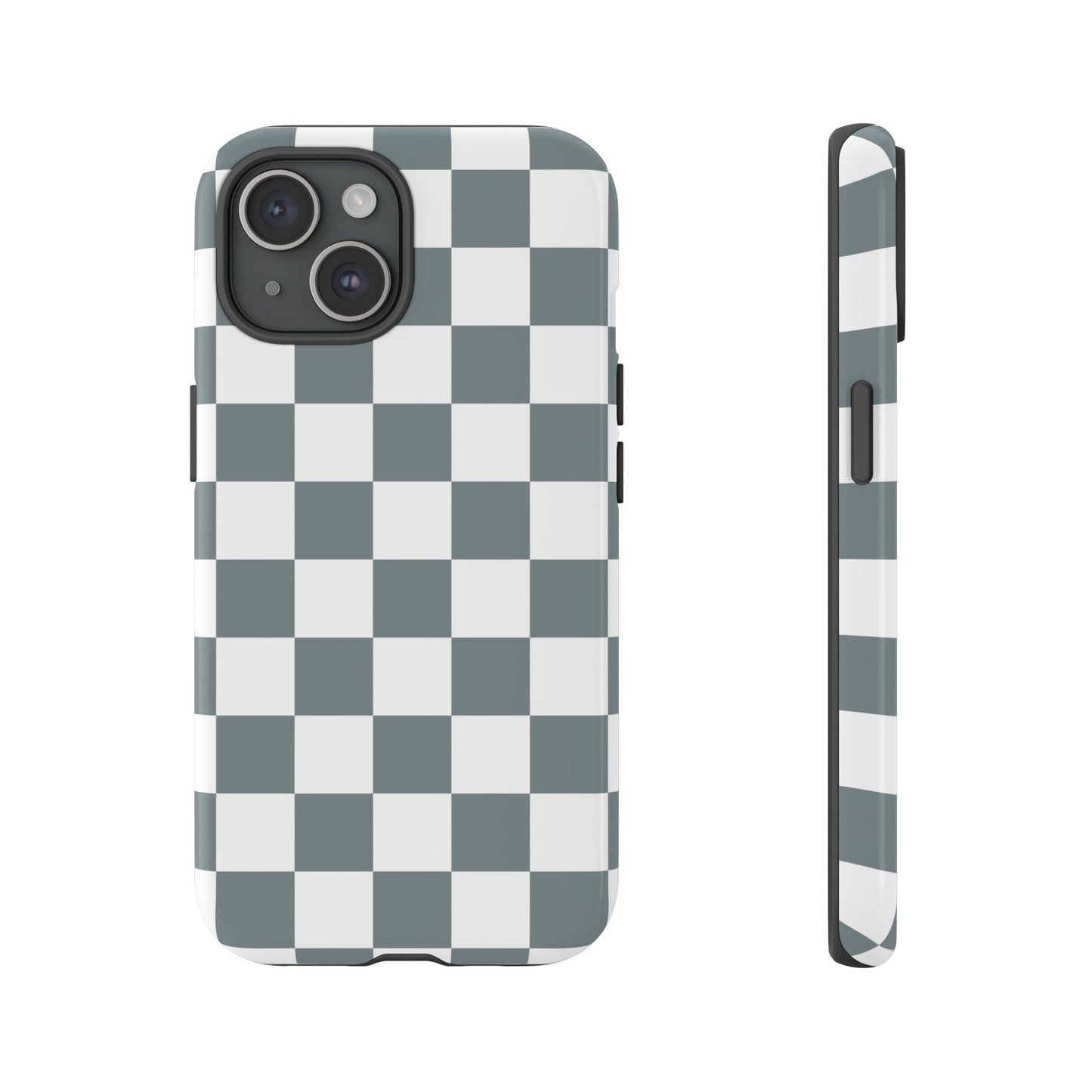 Stylish Checkerboard Phone Case, Durable Phone Cover, Unique Gift, iPhone 17 Pro, 17, 17 Air, 16, 15, 14, 13, 12, 11, X, XR, XS MAX