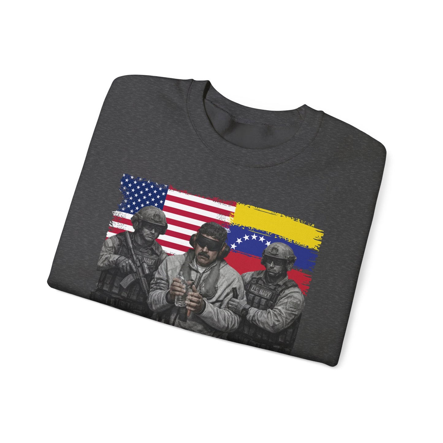 Venezuela Freedom Graphic T-Shirt | Political Art Design Shirt, Statement Streetwear Tee, Unisex Cotton Apparel, No War, Peace in Venezuela
