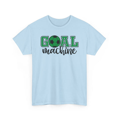 Goal Machine Soccer T-Shirt, Green Football Graphic Tee, Youth & Adult Soccer Shirt, Fun Sports Team Shirt, FIFA World CUP 2026