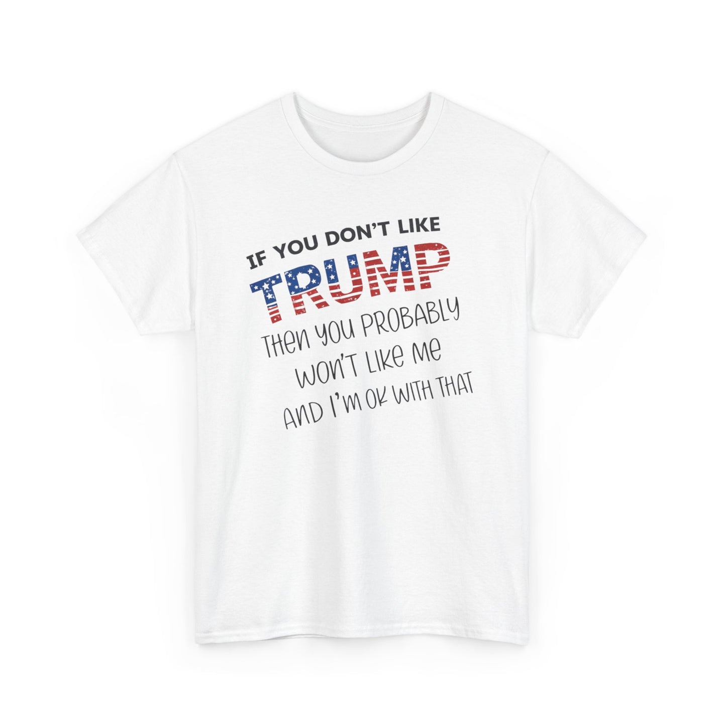 If You Don't Like Trump Then You Probably Won't Like Me T-Shirt, MAGA Men's, 2025 Trump Shirt, Republican T Shirt, Voting Shirt, MAGA Ladies