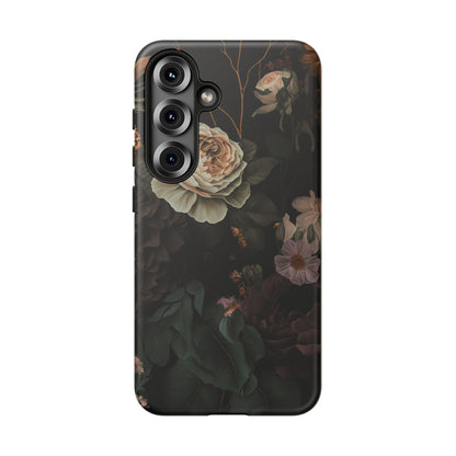 Floral Phone Case For iPhone And Samsung, Tough Cases, Flower Design, Stylish Protection, Gift for Her, Nature Lovers Accessory, Floral Gift