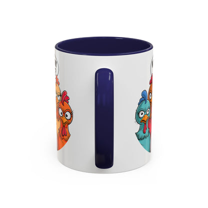 Where Is My Coffee? Chicken Trio Mug | Accent Coffee Mug | Mug for Coffee Lovers | Gift for Coworkers, Friends, and Family