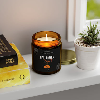 Halloween Night Scented Candles, Halloween Candles Scented, Spooky Candles - Gothic Décor Decorations - Halloween Gifts for Women, Men