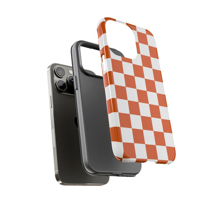 Checkered Phone Case, Trendy Phone Cover, iPhone 17 Pro, 17, 17 Air, 16, 15, 14, 13, 12, 11, X, XR, XS MAX