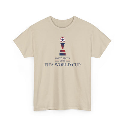 Soccer Trophy Graphic Tee | USA Soccer Shirt | USA Tournament T-Shirt, 2026 World Cup USA T-Shirt, Political Soccer Fan Tee