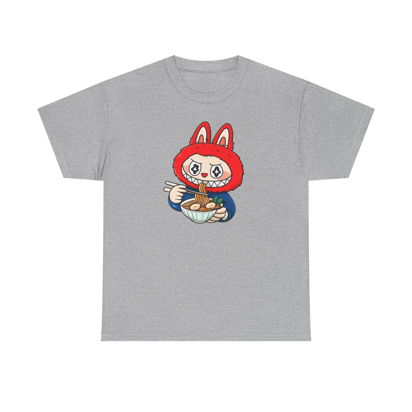 Labubu Ramen T-Shirt: Kawaii Japanese Anime Streetwear