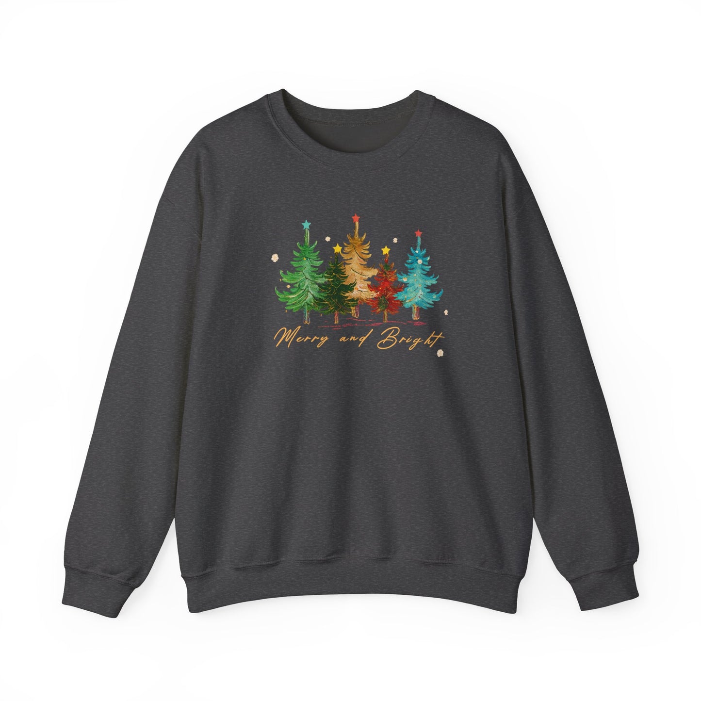 Cozy Christmas Trees Sweatshirt, Holiday Apparel, Warm Sweater Gift, Nature Lover Top, Christmas and Winter Essential, Christmas  day Gift
