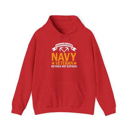 Navy Veteran Sweatshirt Hoodie, Military Retro Hoodie, Veteran's Gift, Proud Veteran Apparel, Memorial Day gift, Veteran's Day Apparel