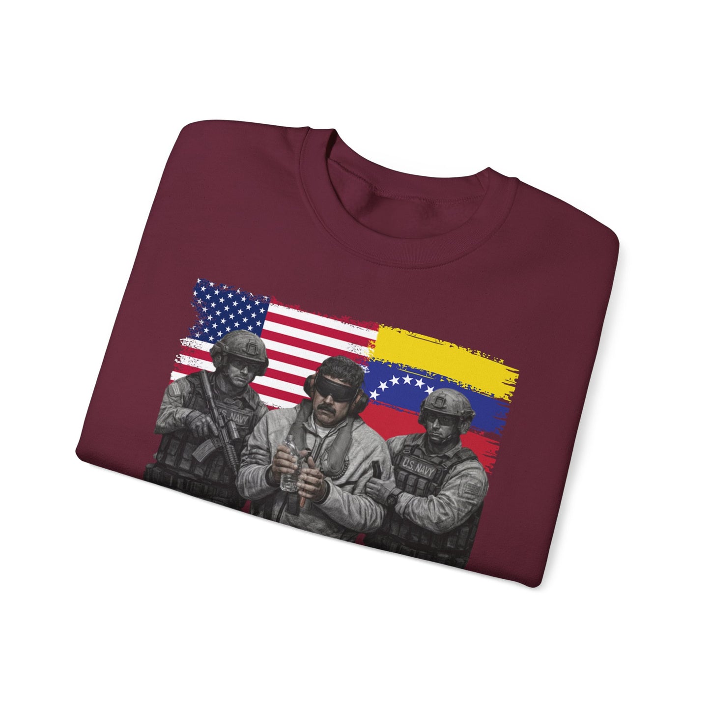 Venezuela Freedom Graphic T-Shirt | Political Art Design Shirt, Statement Streetwear Tee, Unisex Cotton Apparel, No War, Peace in Venezuela