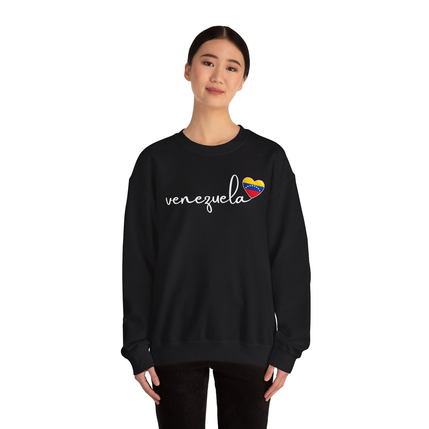 Venezuela Shirt with Heart Flag Design, Cute Minimalist Venezuela Shirt, Country Pride Travel Shirt, South America Gift Idea for Her