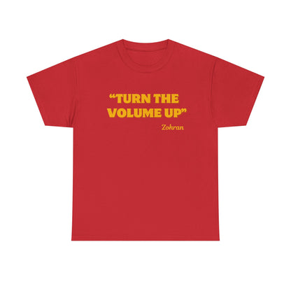 Turn the Volume Up Shirt, Zohran Mamdani Shirt, Mayor Mamdani Shirt, NYC 2026, Protest Tee, Progressive Tee, Liberal Shirt, Democracy Shirt