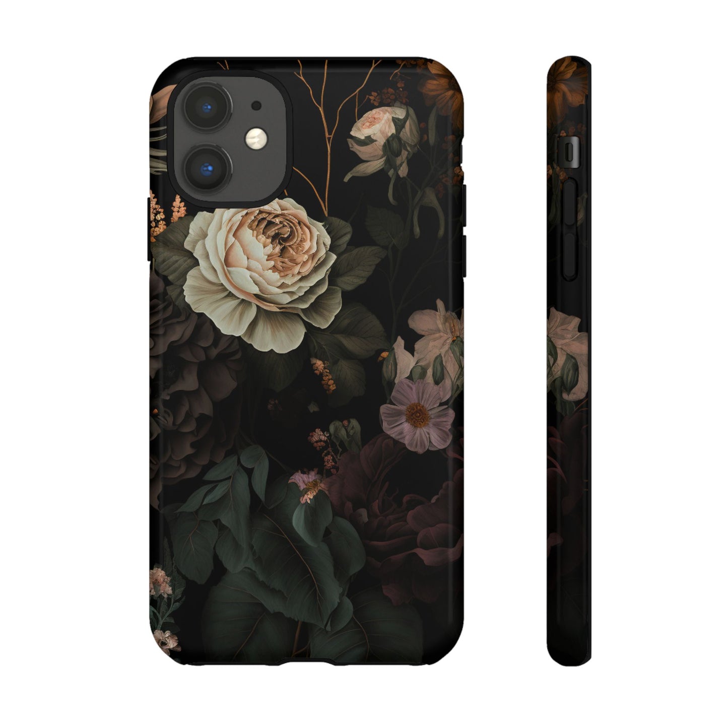 Floral Phone Case For iPhone And Samsung, Tough Cases, Flower Design, Stylish Protection, Gift for Her, Nature Lovers Accessory, Floral Gift