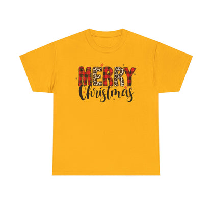 Festive Merry Christmas T-Shirt, Holiday Gift, Unisex Cotton Tee, Xmas Apparel, Winter Celebration Shirt, Casual Christmas Wear